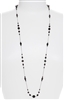 Natalie Necklace - Jet Black