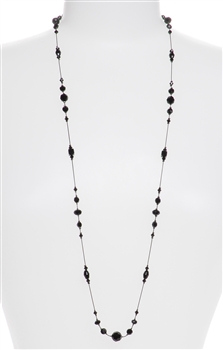 Natalie Necklace - Jet Black