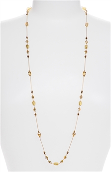 Natalie Necklace - Gold Shimmer