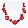 Ronnie Fabulous Necklace - Coral