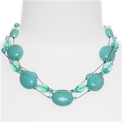 Ronnie Fabulous Necklace - Turquoise