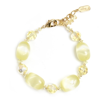 Ronnie Mae Bracelet - Soft Yellow