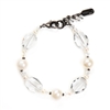 Ronnie Mae Bracelet - Crystal / Pearl