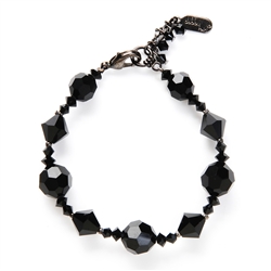 Ronnie Mae Bracelet - Jet Black