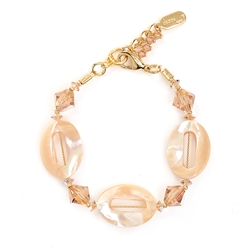 Ronnie Mae Bracelet - Mother of Pearl