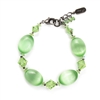 Ronnie Mae Bracelet - Peridot Green