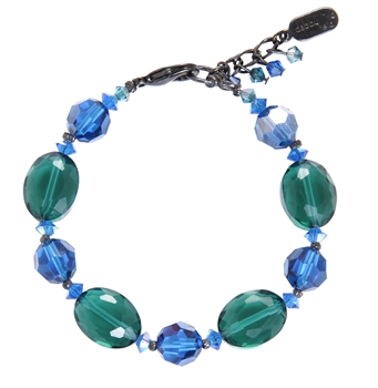 Ronnie Mae Bracelet - Teal / Blue