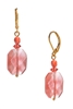 Ronnie Mae Drop Earrings - Coral