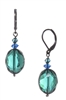 Ronnie Mae Drop Earrings - Teal / Blue