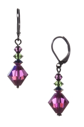 Ronnie Mae Drop Earrings - Jewel Tone Multi