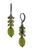 Ronnie Mae Long Earrings - Olivine