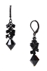 Ronnie Mae Long Earrings - Jet Black