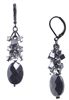 Ronnie Mae Long Earrings - Hematite