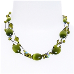 Ronnie Mae Necklace - Olivine