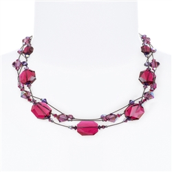 Ronnie Mae Necklace - Jewel Tone