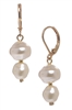 Ronnie Pearl Drop Earring - Cream