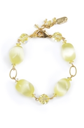 Ronnie Ring Bracelet - Yellow