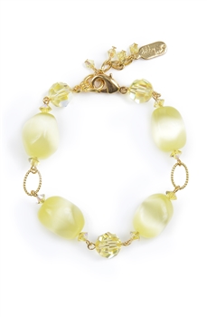 Ronnie Ring Bracelet - Yellow