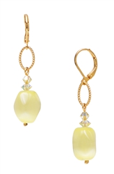 Ronnie Ring Earring - Yellow