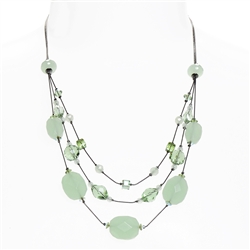 Ronnie Tier Necklace - Mint