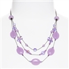 Ronnie Tier Necklace - Violet