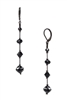 Willow Earrings - Jet Black