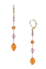 Willow Earrings - Orange / Pink