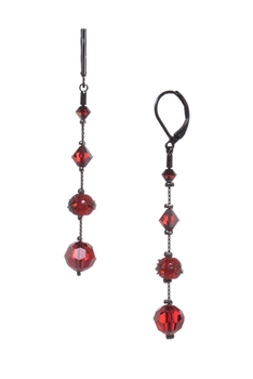 Willow Earrings - Red