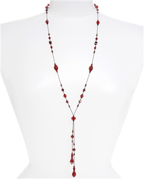 Willow Necklace - Red